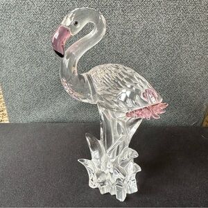 Swarovski Crystal Flamingo Figurine